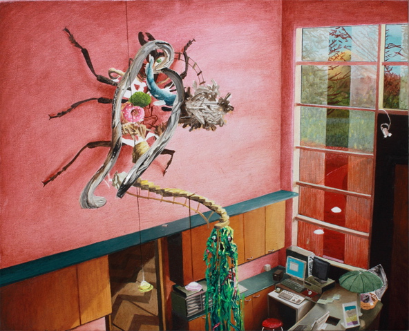 Del sentimiento de no estar del todo (On feeling not all there). 2010